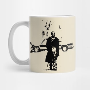 Vintage Posterize stripped Omar Mug